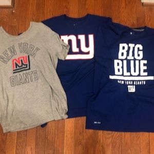 Nike New York Giants Large Dry Fit T-Shirt Lot